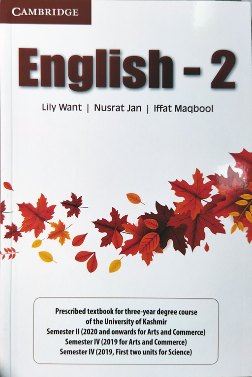 English - 2 (For 2nd Sem KU)